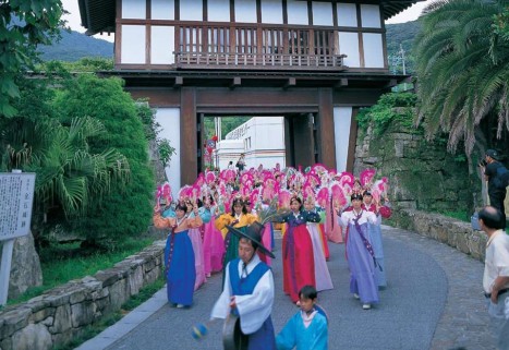 朝鮮通信使行列の再現