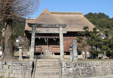 相良氏が滅ぼした平川氏を祀る山田大王神社（山江村）