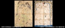 日根野村荒野開発絵図(宮内庁書陵部所蔵)<br>日根野村・井原村荒野開発絵図(宮内庁書陵部所蔵)
