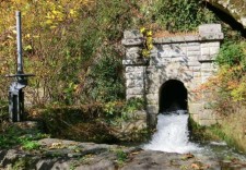 呉市水道局二河水源地取入口