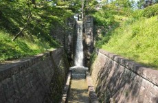 安積疏水麓山の飛瀑