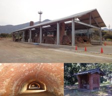 神崎煉瓦ホフマン式輪窯及び湊十二社手洗所(旧京都竹村丹後製所窯所煉瓦窯)