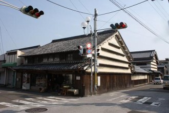 南商店　店舗兼主屋 外塀・内塀