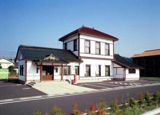 旧加悦鉄道加悦駅舎