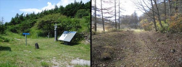 和田峠と歴史の道 