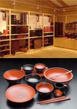 木曽塗の製作用具及び製品