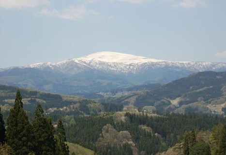 出羽三山の主峰月山