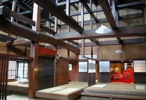 吉島家住宅の吹抜