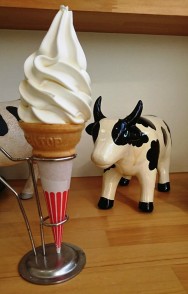 ソフトクリーム（金子牧場）