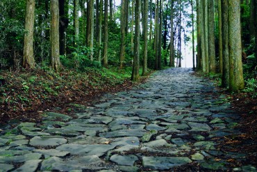 笹原地区の石畳