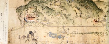 吉備津神社境内古図（きびつじんじゃけいだいこず）