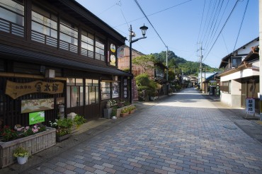 森町の町なみ