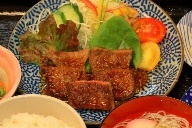 ジビエ料理（鹿ステーキ）（若桜町）