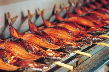 浜焼き鯖
