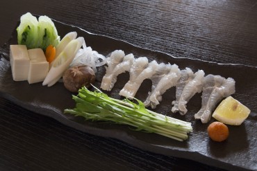 鱧（はも）のしゃぶしゃぶ