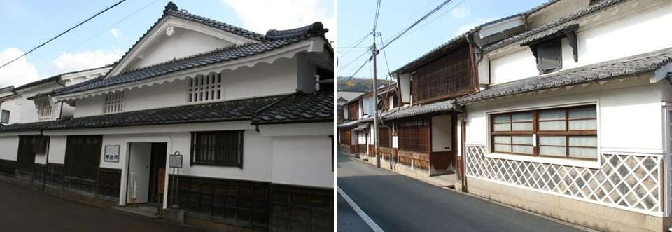 左：旧三上家住宅/右：今林家住宅