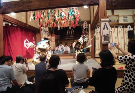 毎週土曜日開催の石見神楽定期公演