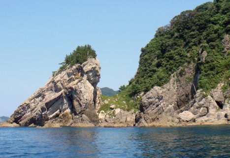 多彩な海岸地形（但馬御火浦）