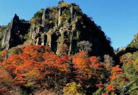 一目八景の奇峰