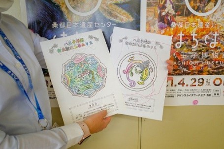 日本遺産の構成文化財をモチーフにした 家族で楽しめる塗り絵