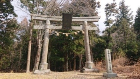 金華山道(一の鳥居)