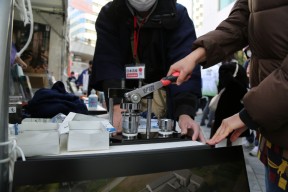 藍染を使ったアクセサリー作り