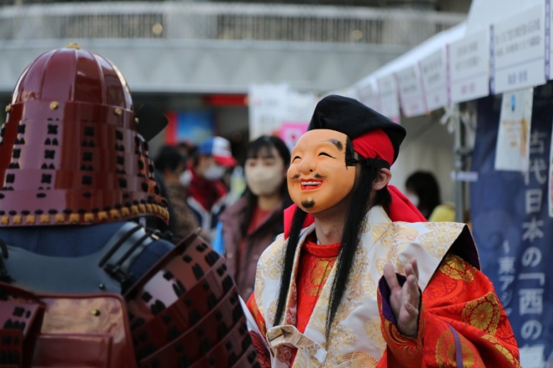 日本遺産にちなんだ仮装も！