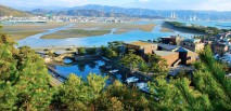 奠供山より干潟