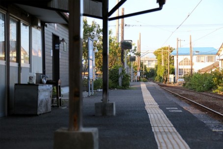外川駅　ホーム
