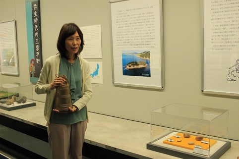 滝川記念美術館 職員 奥井真由美さん