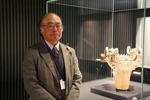 学芸員の石原正敏さん
