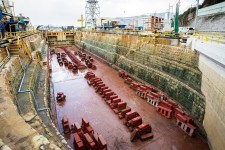 三菱重工業株式会社下関造船所　第3ドック、第4ドック