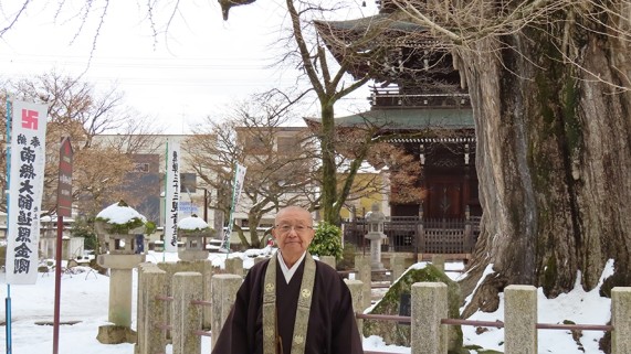 飛騨国分寺住職の北原康央さん