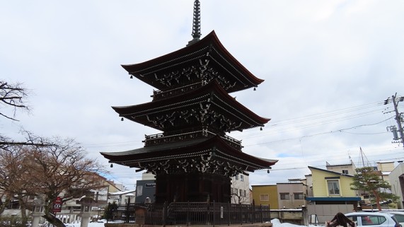 飛騨国分寺の三重塔