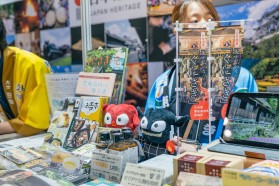 写真：地域のマスコット