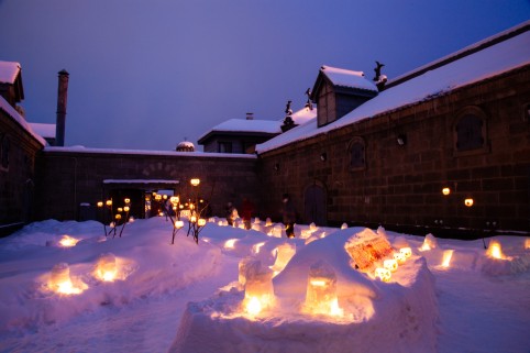 冬のイベント「小樽雪あかりの路」【撮影：眞柄 利香】