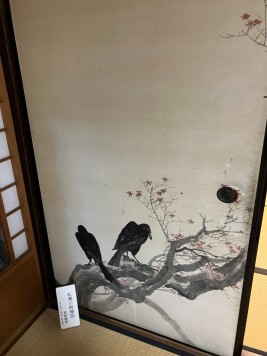 旧尾藤家住宅の襖絵