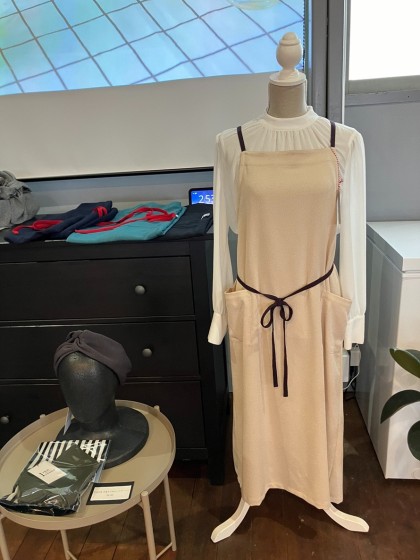 丹後ちりめんを使った服