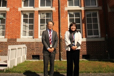 北九州市都市ブランド創造局文化企画課　立野さん（左）　峰さん（右）