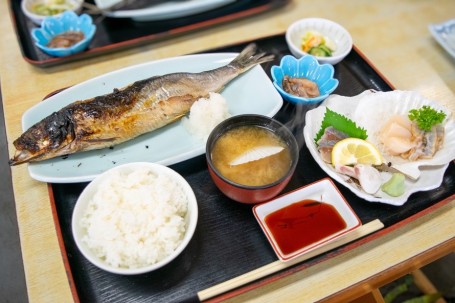 特大ニシン焼き定食