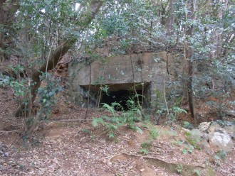 黒島名切砲台跡（海軍防備隊、警備隊砲台群）