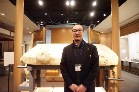 葛城市歴史博物館　館長神庭さん