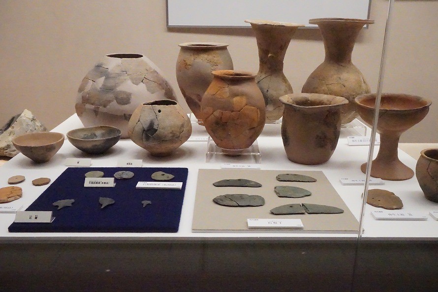 竹内遺跡の出土品