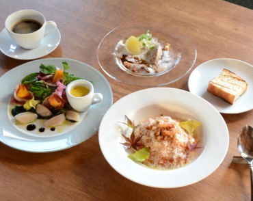 龍田古道ランチセット（イタリアンレストランひのでや）