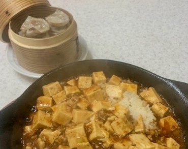 テッパン麻婆丼セット　亀の瀬Ver.（中国料理 山丁）