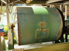 坯土工場のミル