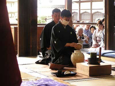 茶壷口切の儀