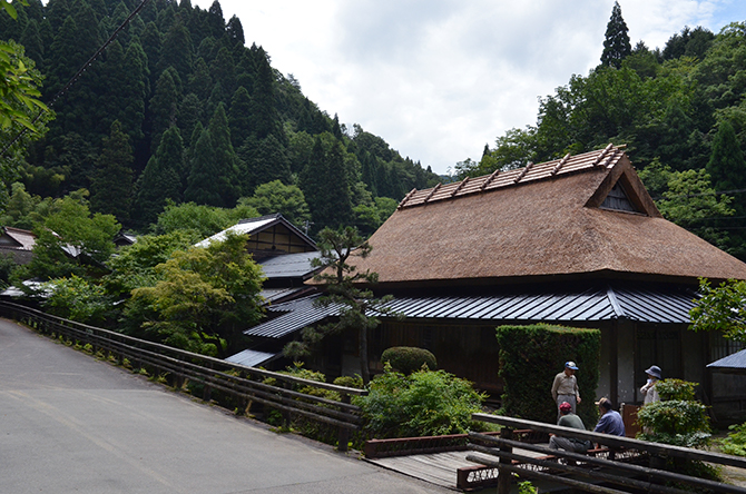 智頭町板井原伝統的建造物群保存地区 