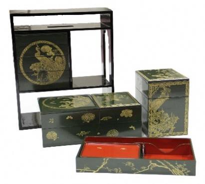 青地漆器