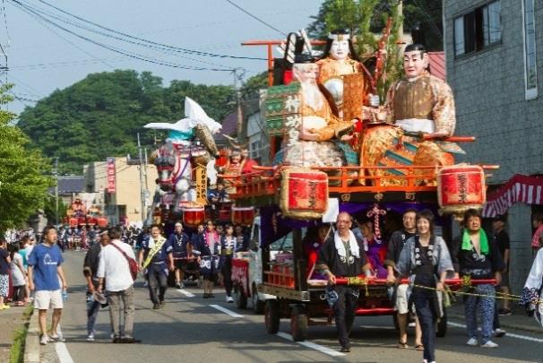 鰺ヶ沢白八幡宮の大祭行事
